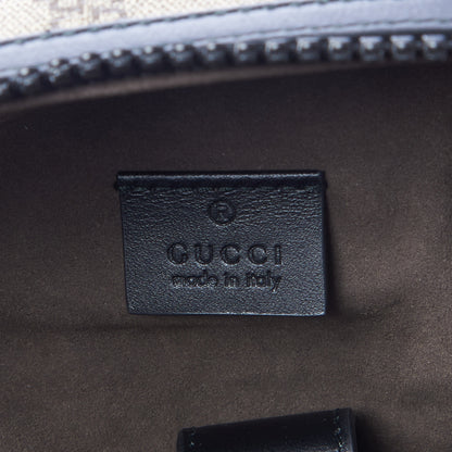 Gucci GG Supreme Monogram Medium Backpack Black 8 of 10