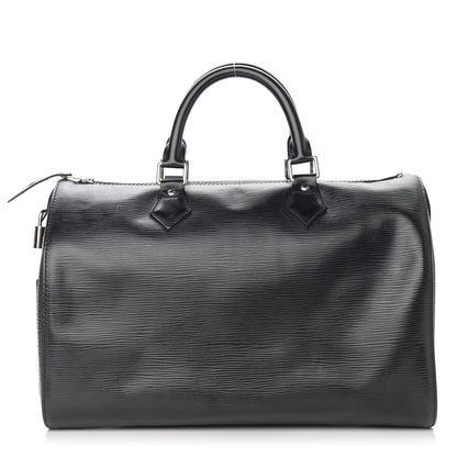 Louis Vuitton Epi Speedy 30 Black 1 of 11