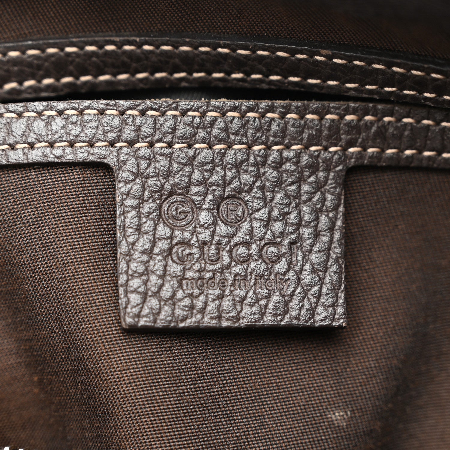 Gucci Crystal Monogram Medium Joy Boston Dark Brown 6 of 10