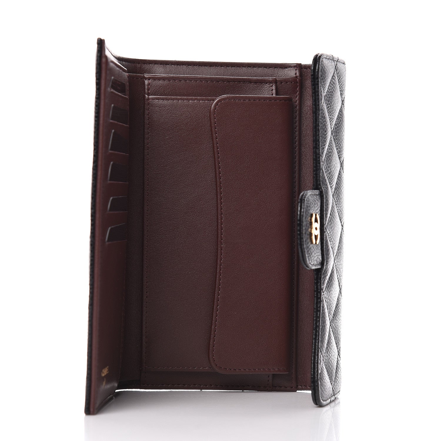 Chanel Caviar Quilted Large Flap Wallet Black 5 of 8
