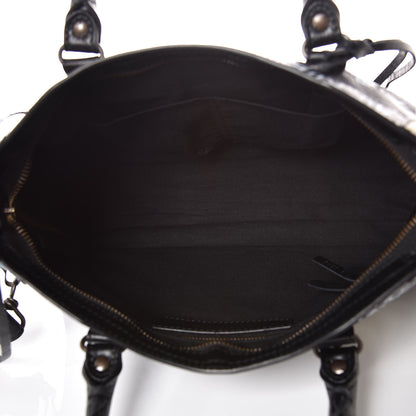 Balenciaga Agneau Graffiti All Over Classic Hardware S City Black Multicolor 5 of 7