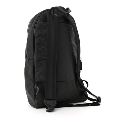 Gucci Nylon Monogram Slim Backpack Black 3 of 10