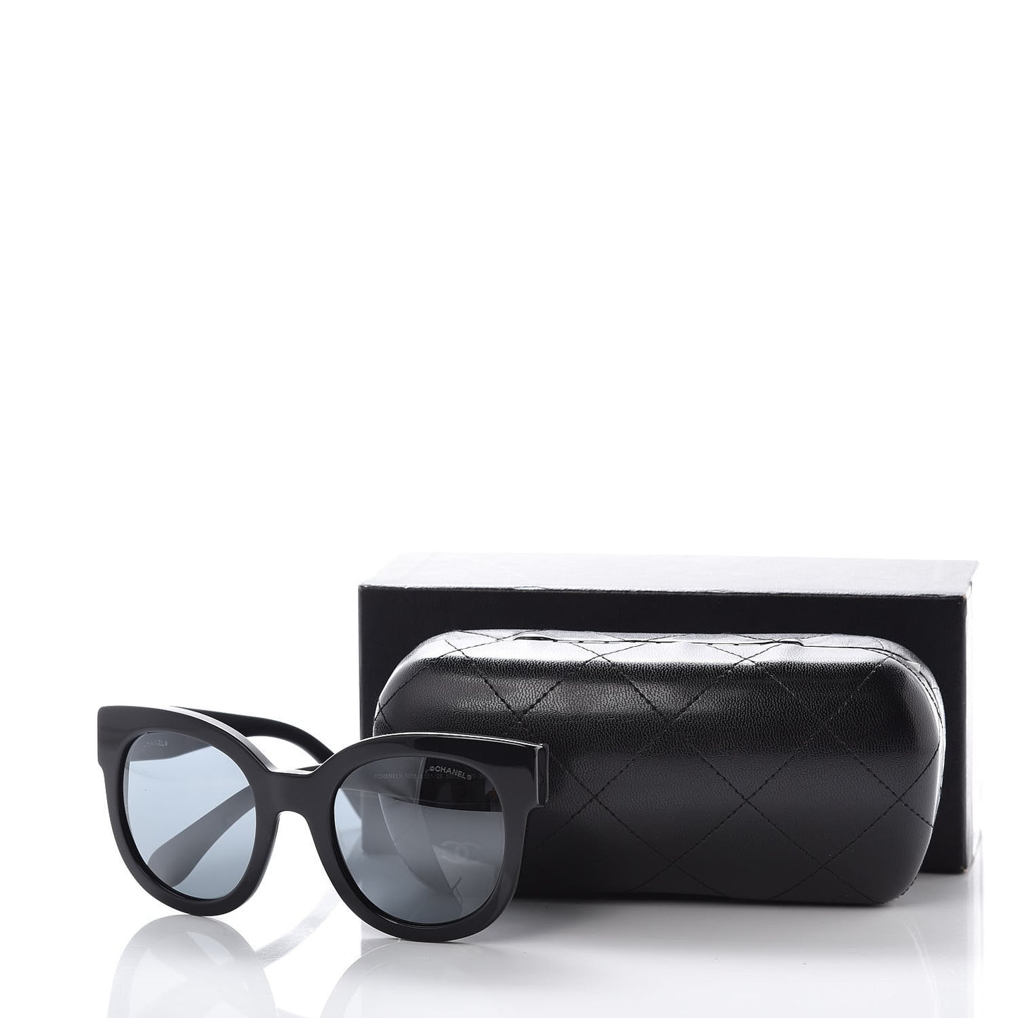 Acetate Butterfly Signature CC Sunglasses 5358 Black