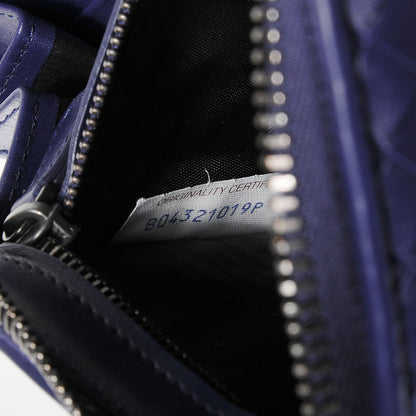 Bottega Veneta Nappa Intrecciato Zip Around Wallet Atlantic 9 of 9