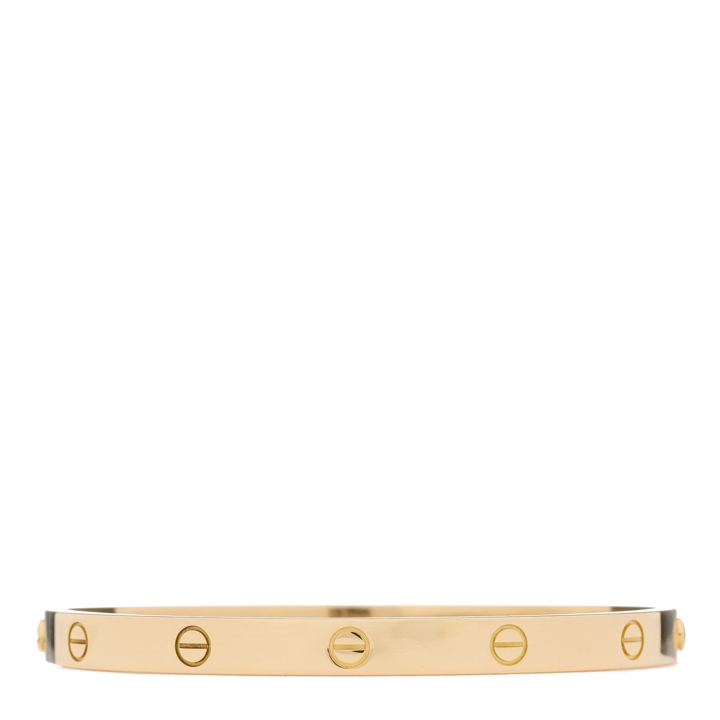18K Yellow Gold LOVE Bracelet 21