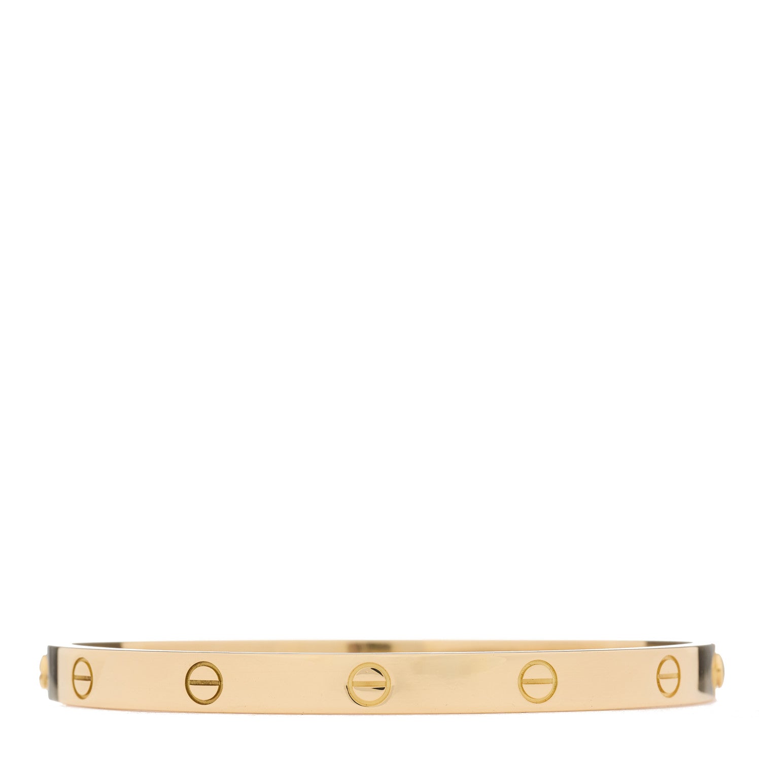 Cartier 18K Yellow Gold LOVE Bracelet 21 1 of 3
