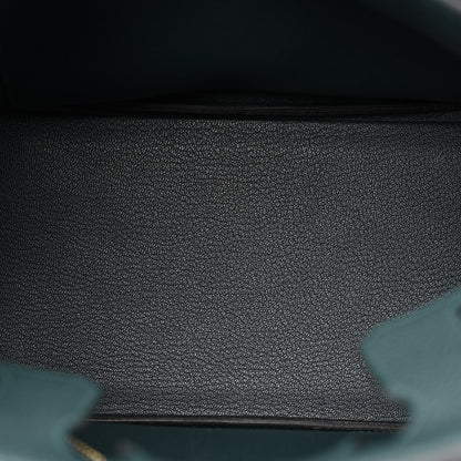 Hermes Togo Birkin 25 Vert Cypress 5 of 11
