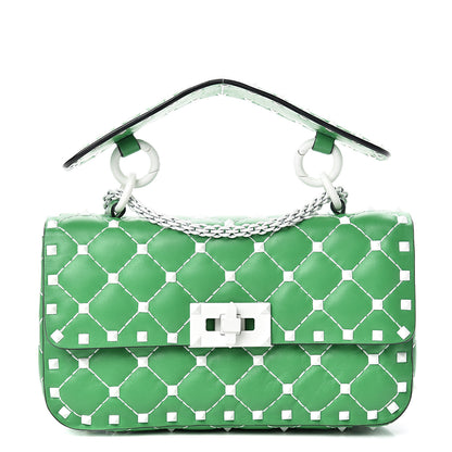 Valentino Garavani Nappa Small Free Rockstud Spike Shoulder Bag Peppermint 1 of 11