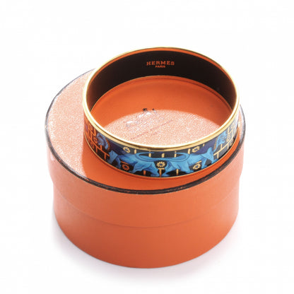 Hermes Enamel Printed Lion Wide Bracelet 65 6 of 6