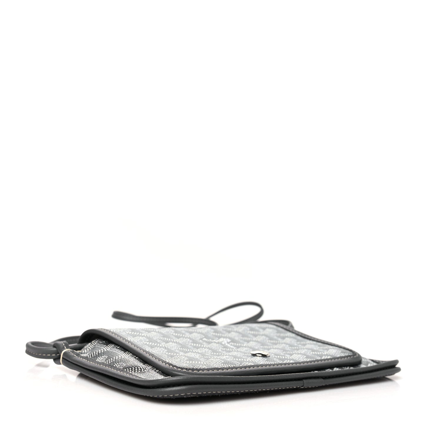 Goyardine Plumet Wallet Clutch Grey