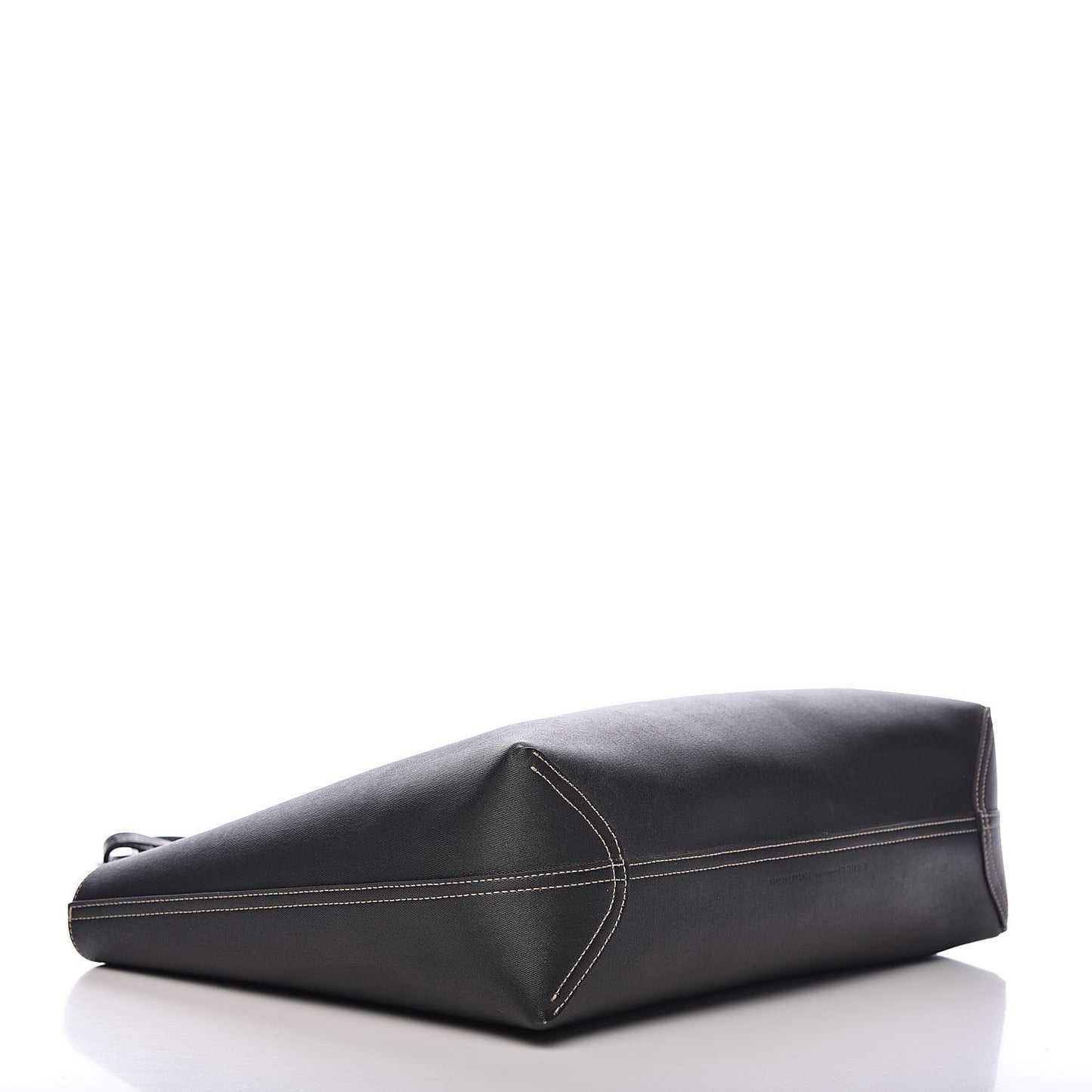 Calfskin GG Supreme Monogram Medium Reversible Tote Black