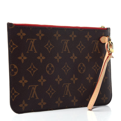 Louis Vuitton Monogram Neverfull MM GM Pochette Cherry 3 of 11