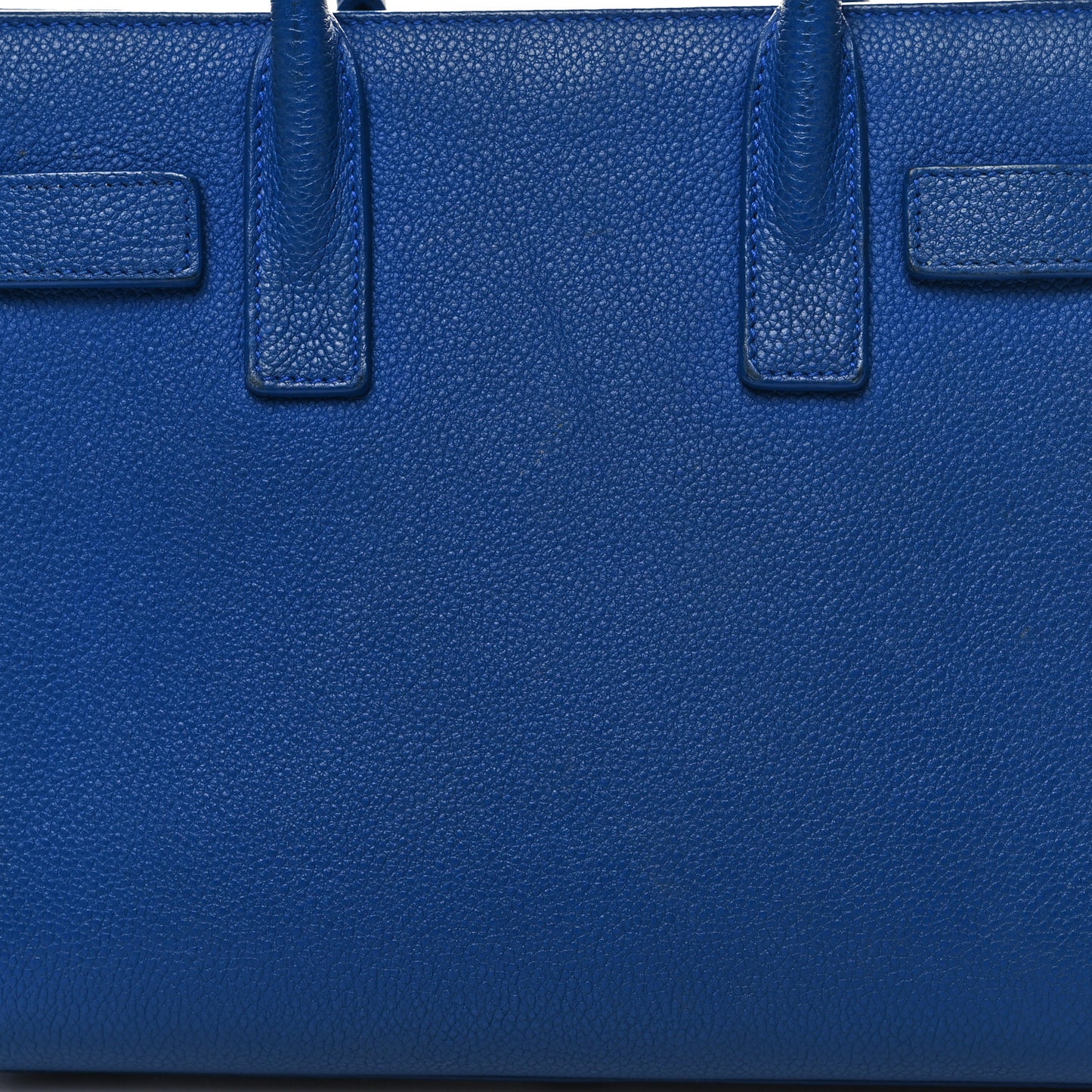 Grained Calfskin Nano Sac De Jour Royal Blue