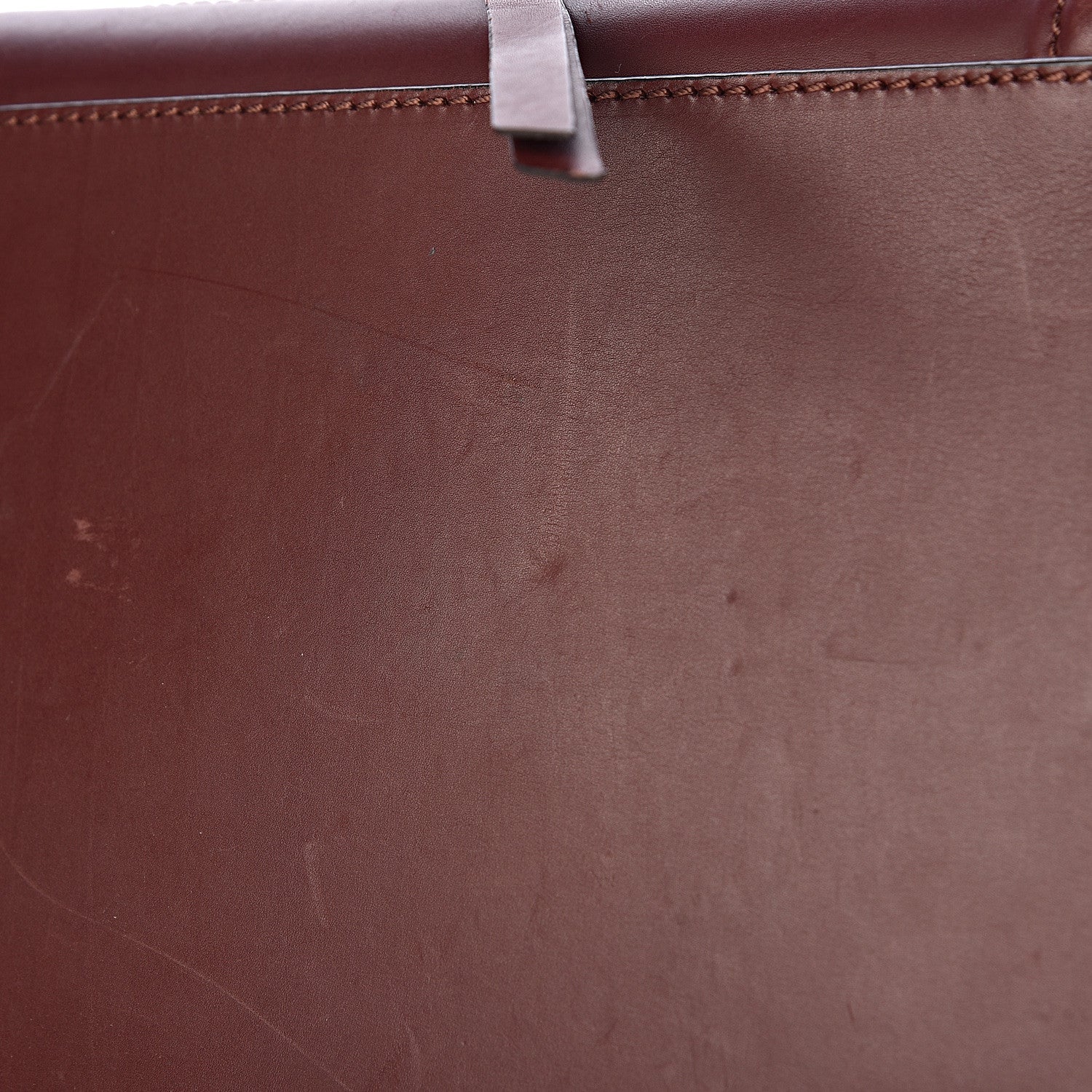 Celine Natural Calfskin Medium Phantom Luggage Burgundy 16 of 17