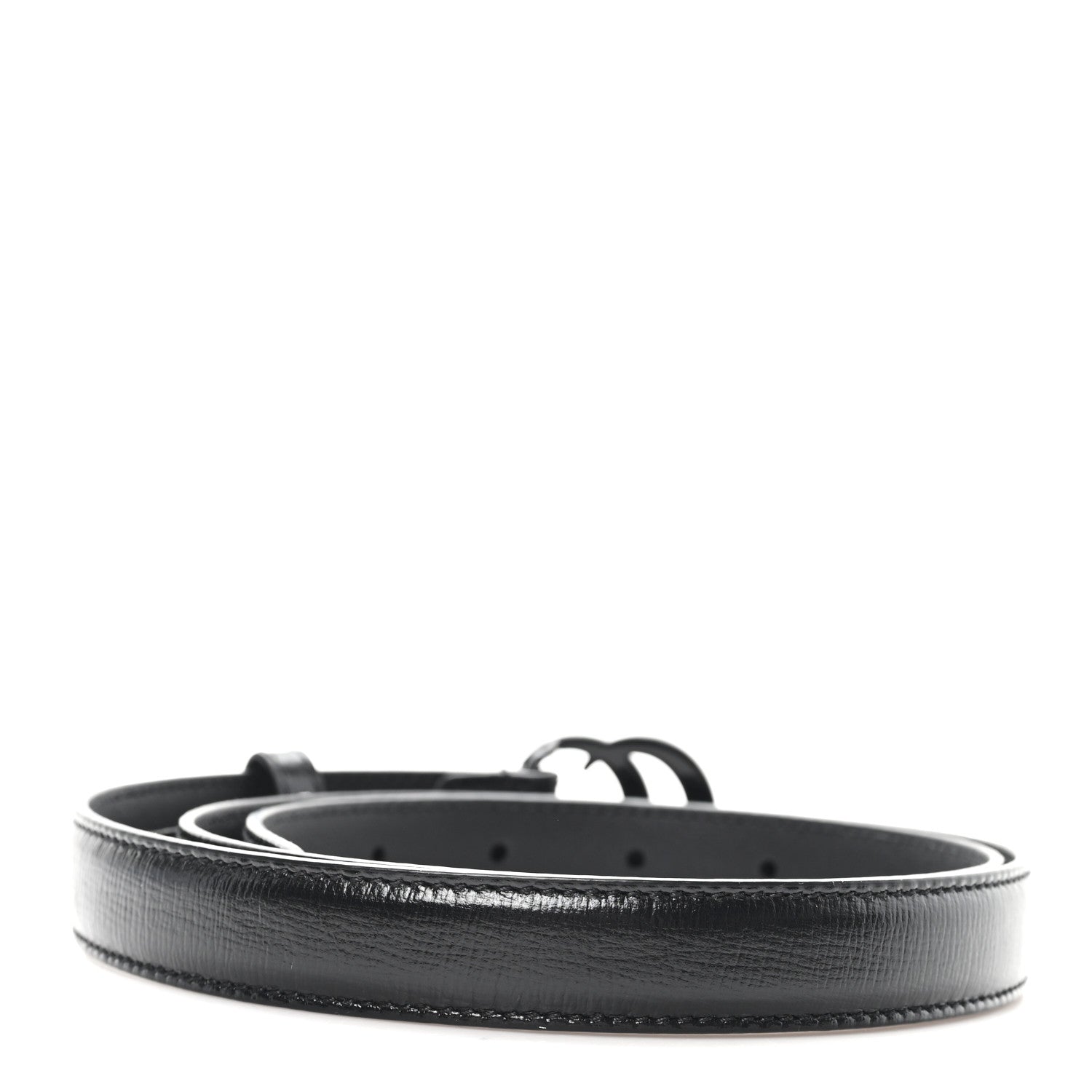 Gucci Calfskin Double G 85 34 Belt Black 2 of 4