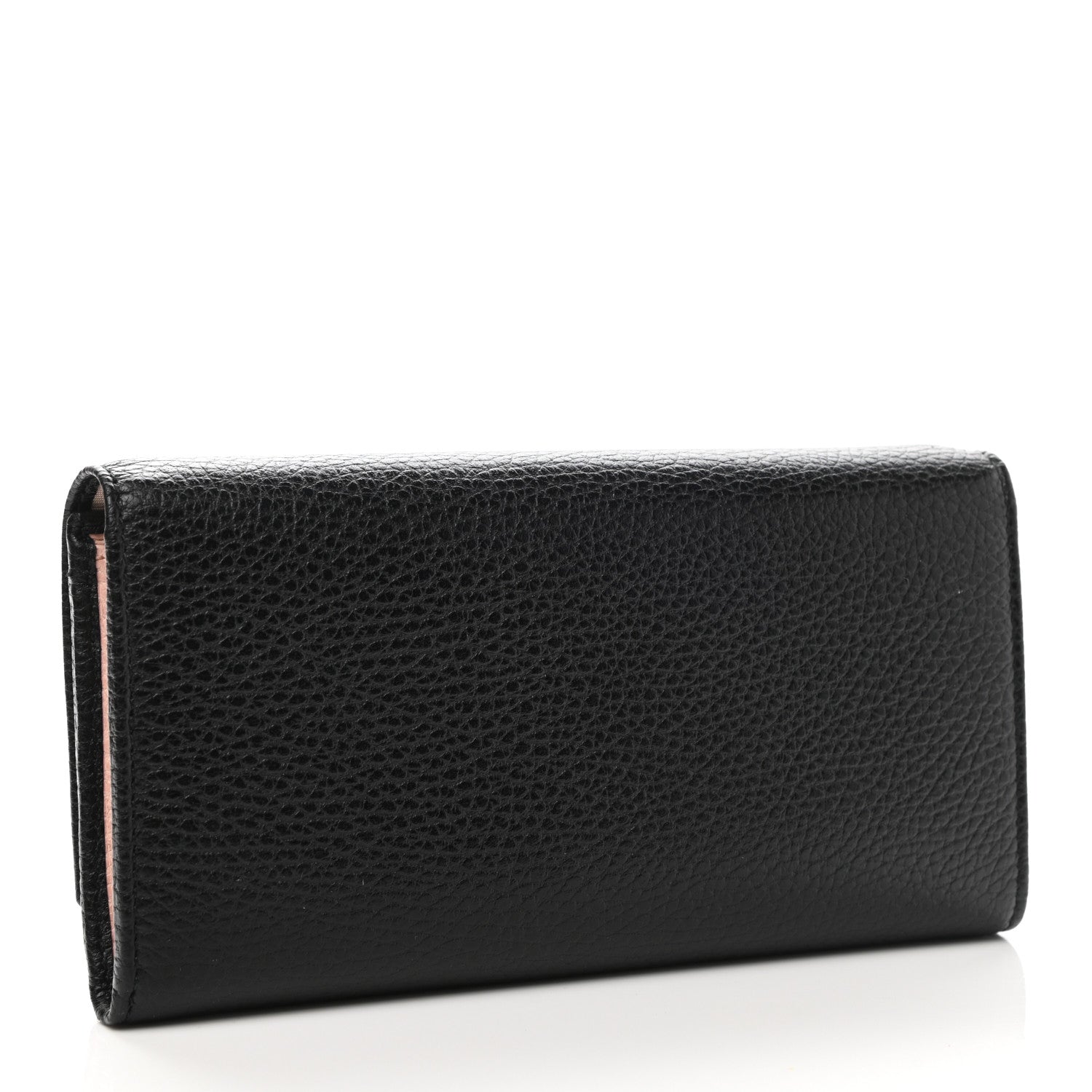 Gucci Calfskin Garden Continental Wallet Black 3 of 8