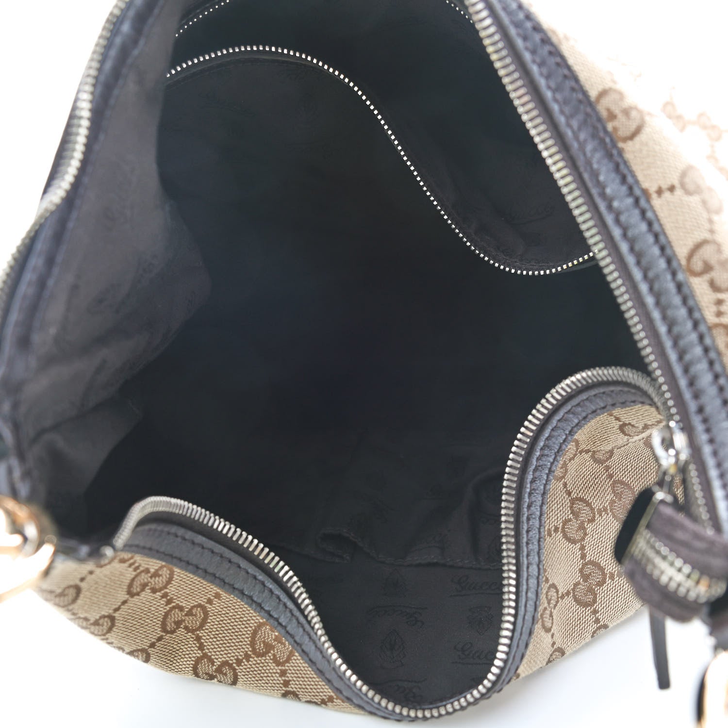 Gucci Monogram Large GG Twins Hobo Black 5 of 11