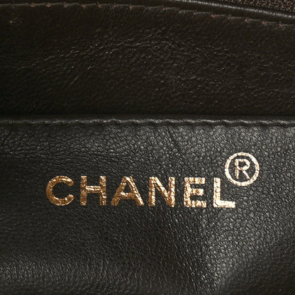 Chanel Calfskin Flap Shoulder Bag Brown 6 of 10