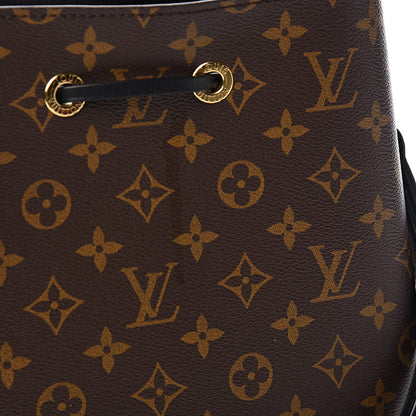 Louis Vuitton Monogram Neonoe MM Black 9 of 9