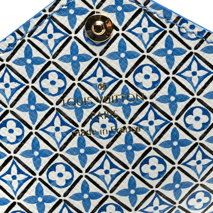 Louis Vuitton Monogram Giant By The Pool Kirigami Pochette Set Blue Rose Beige 7 of 8