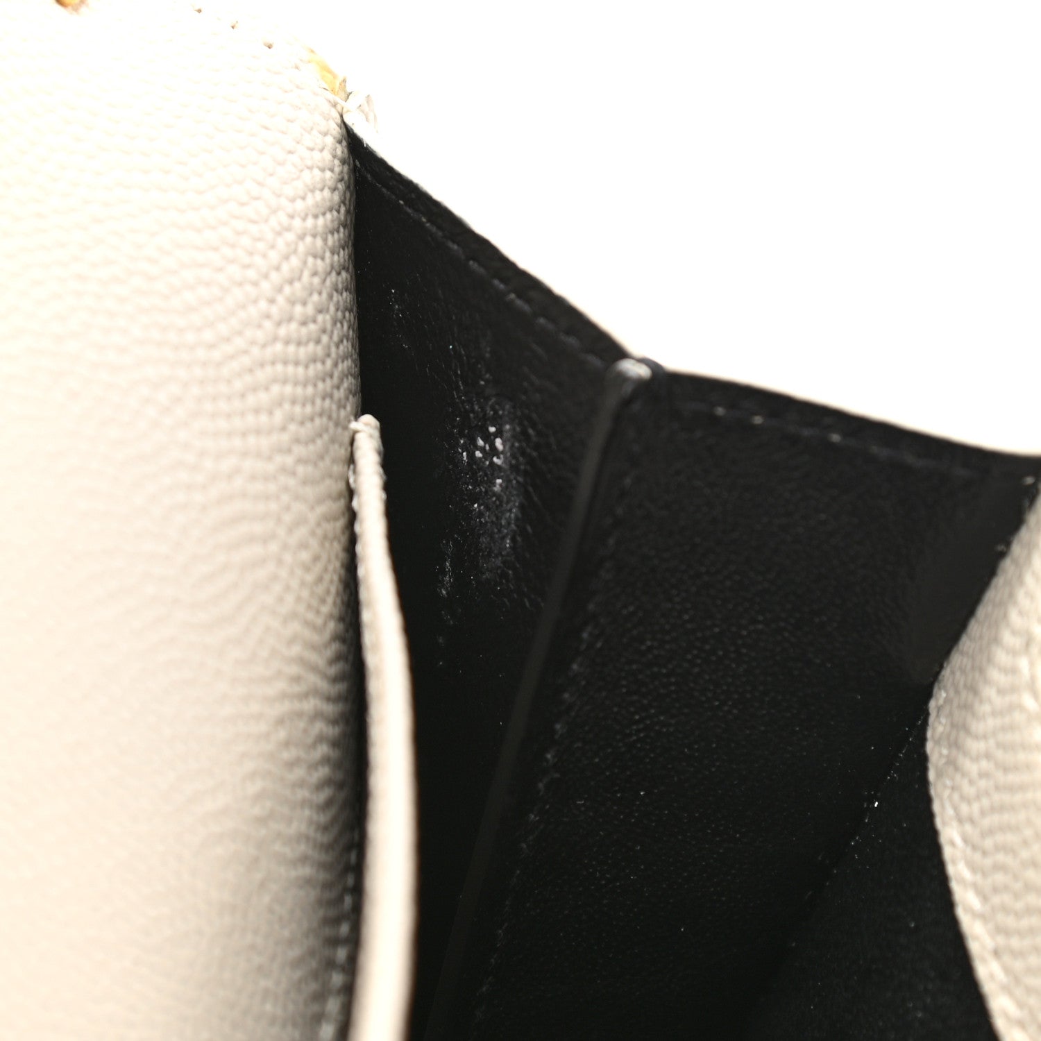 Saint Laurent Grain de Poudre Mini Uptown Crossbody Bag Crema Soft 11 of 14