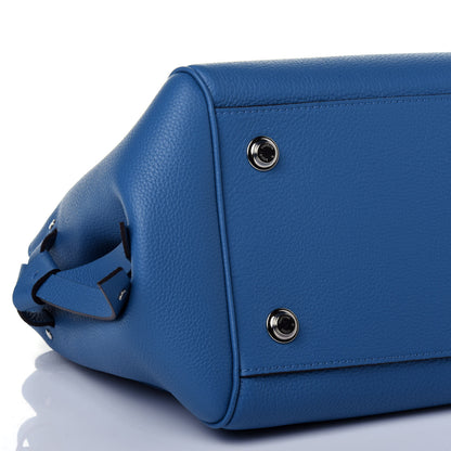 Louis Vuitton Veau Nuage Milla PM Blue Denim 9 of 14