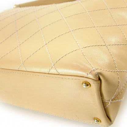 Chanel Leather Quilted Surpique Hobo 7 of 12
