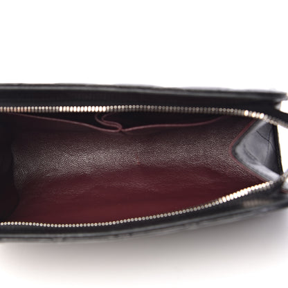 Chanel Lambskin Quilted Cosmetic Case Black 5 of 9