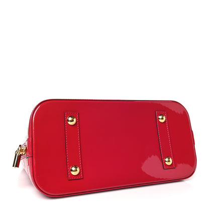 Louis Vuitton Vernis Alma PM Pomme D'Amour 4 of 9