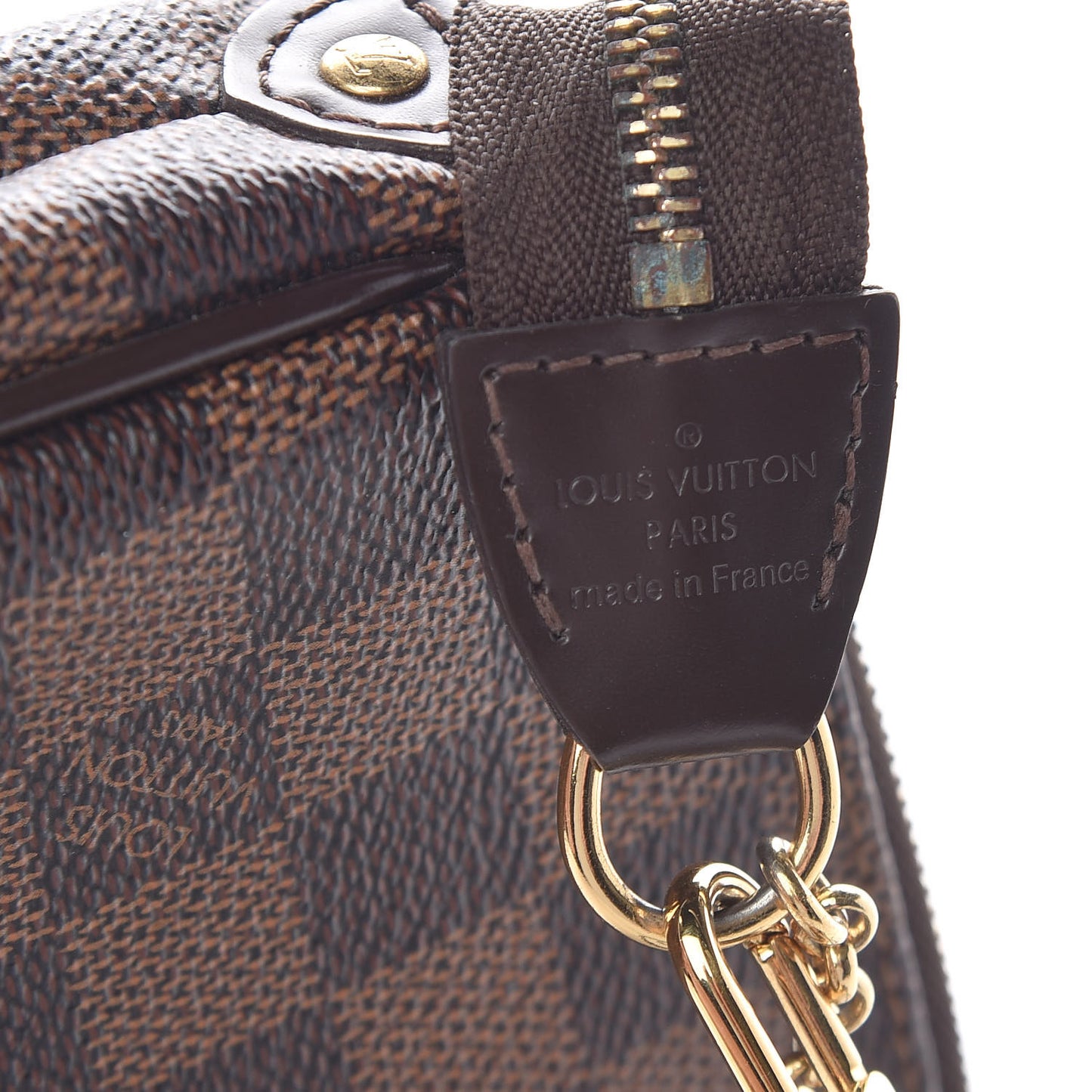 Damier Ebene Eva Clutch