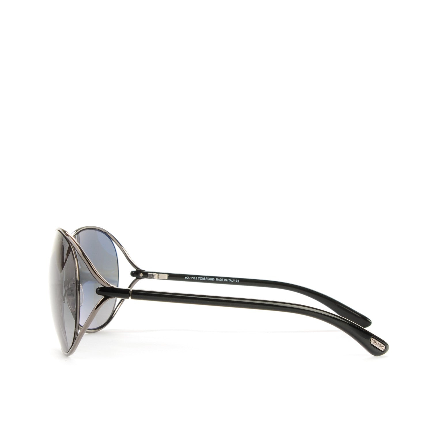 Tom Ford Clemence Sunglasses TF158 Gunmetal 2 of 5