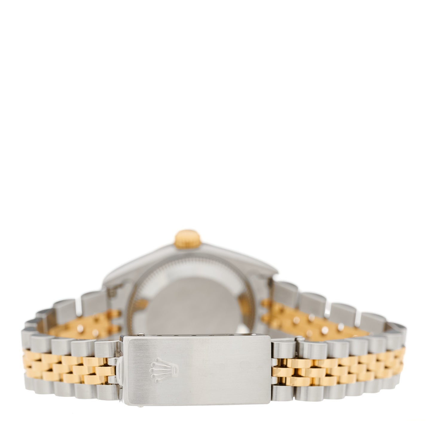 Stainless Steel 18K Yellow Gold Diamond 26mm Oyster Perpetual Datejust Watch Champagne 69173