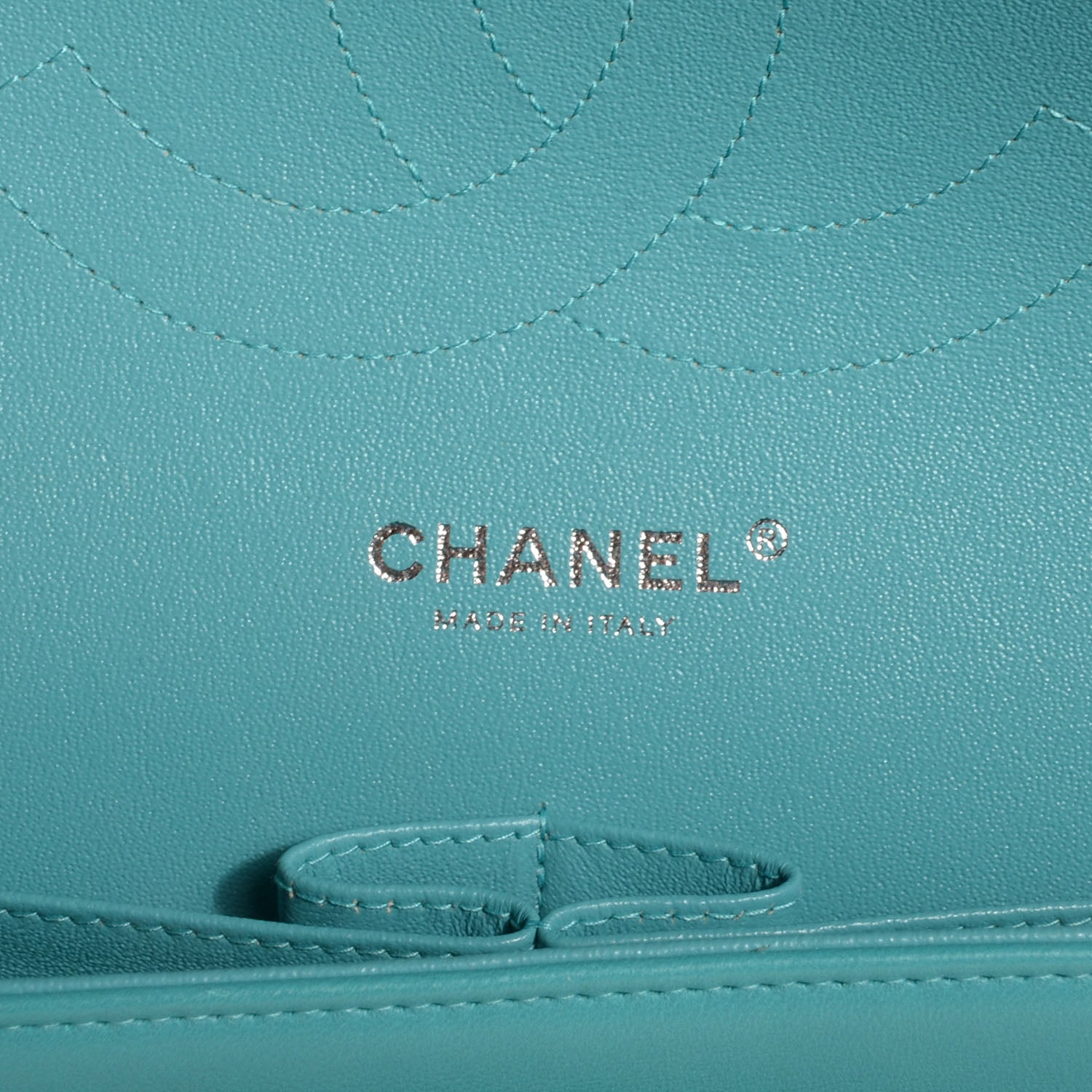 Chanel Lambskin Quilted Jumbo Double Flap Blue 5 of 7