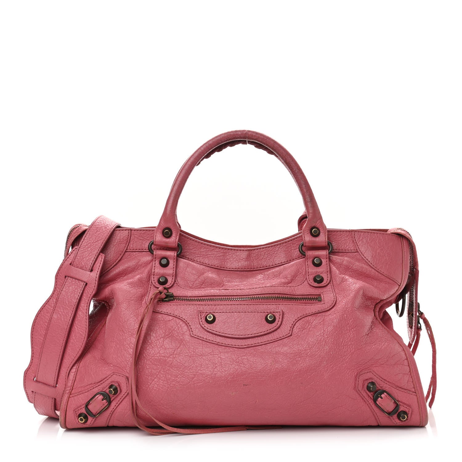 Balenciaga Agneau Classic Hardware City Rose Hortensia 1 of 16