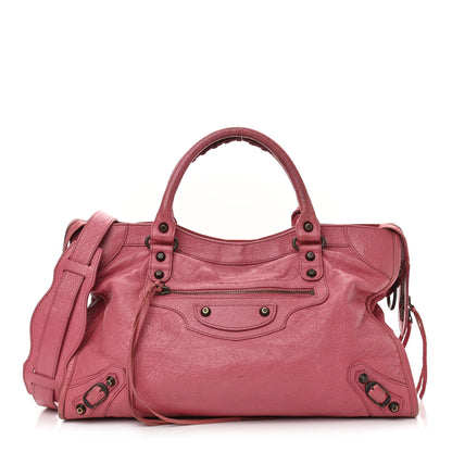 Balenciaga Agneau Classic Hardware City Rose Hortensia 1 of 16