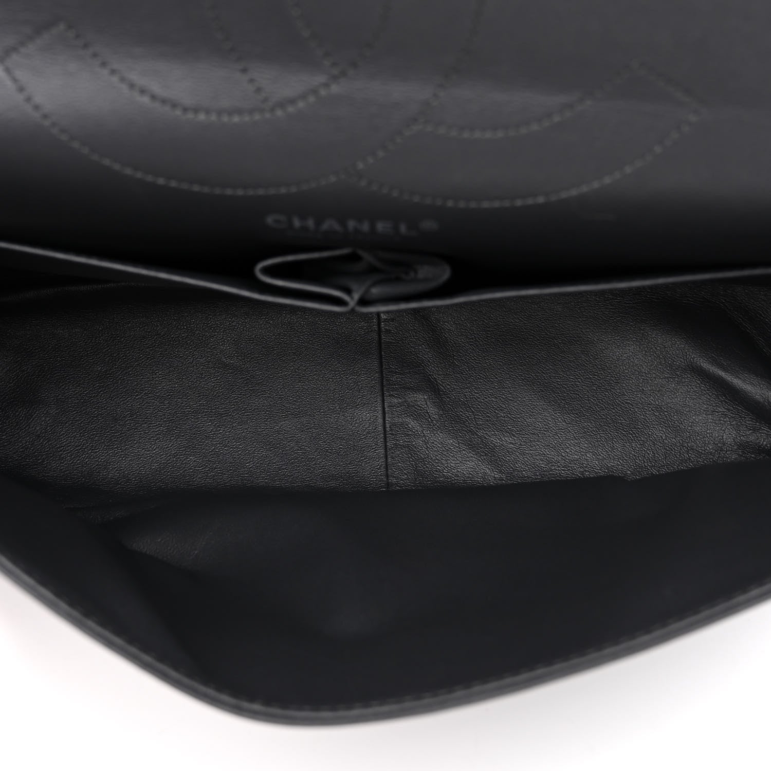 Chanel Aged Calfskin Quilted 2.55 Reissue 227 Flap Grey 5 of 10