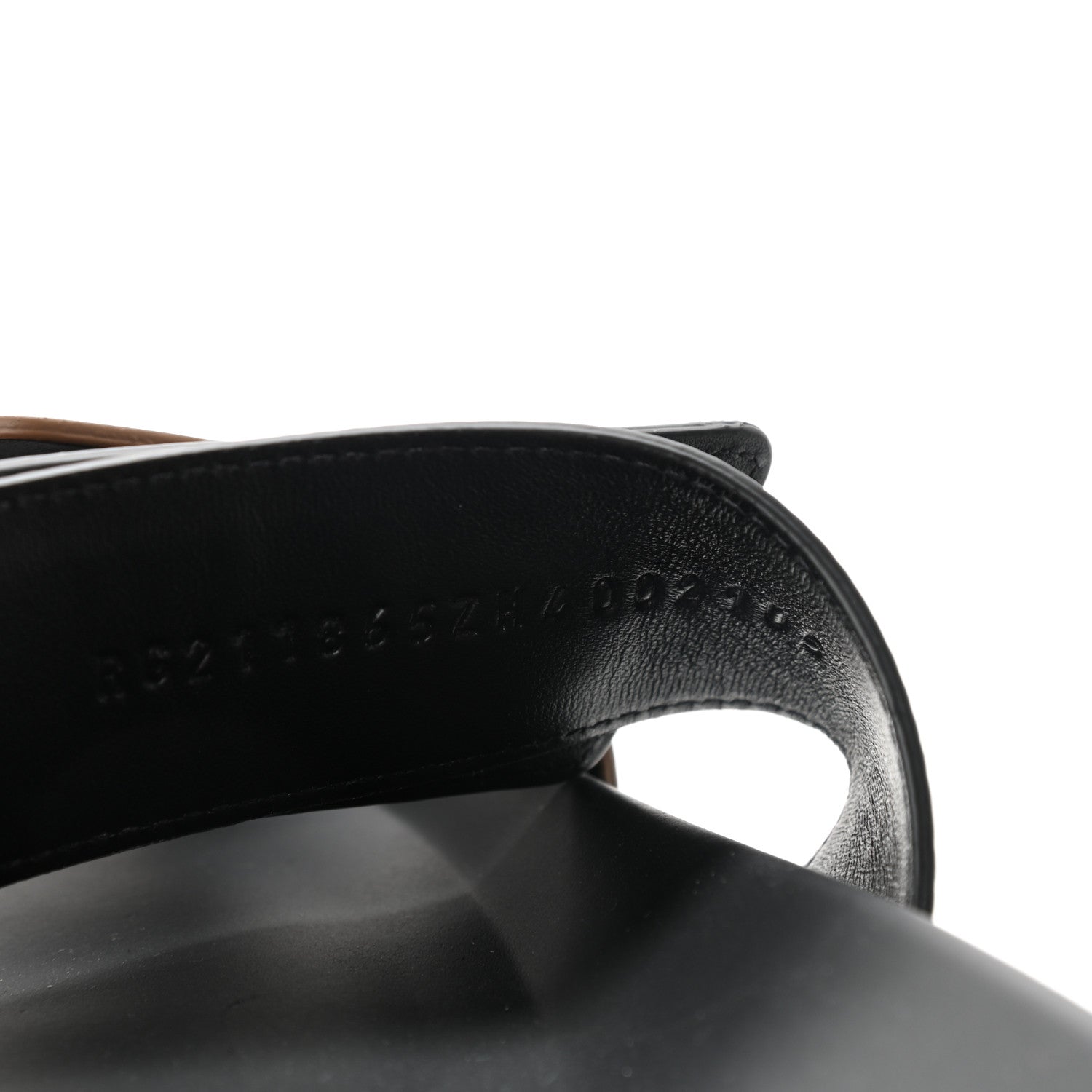 Hermes Calfskin Mens Chypre Sandals 40 Naturel Safari Black 8 of 8