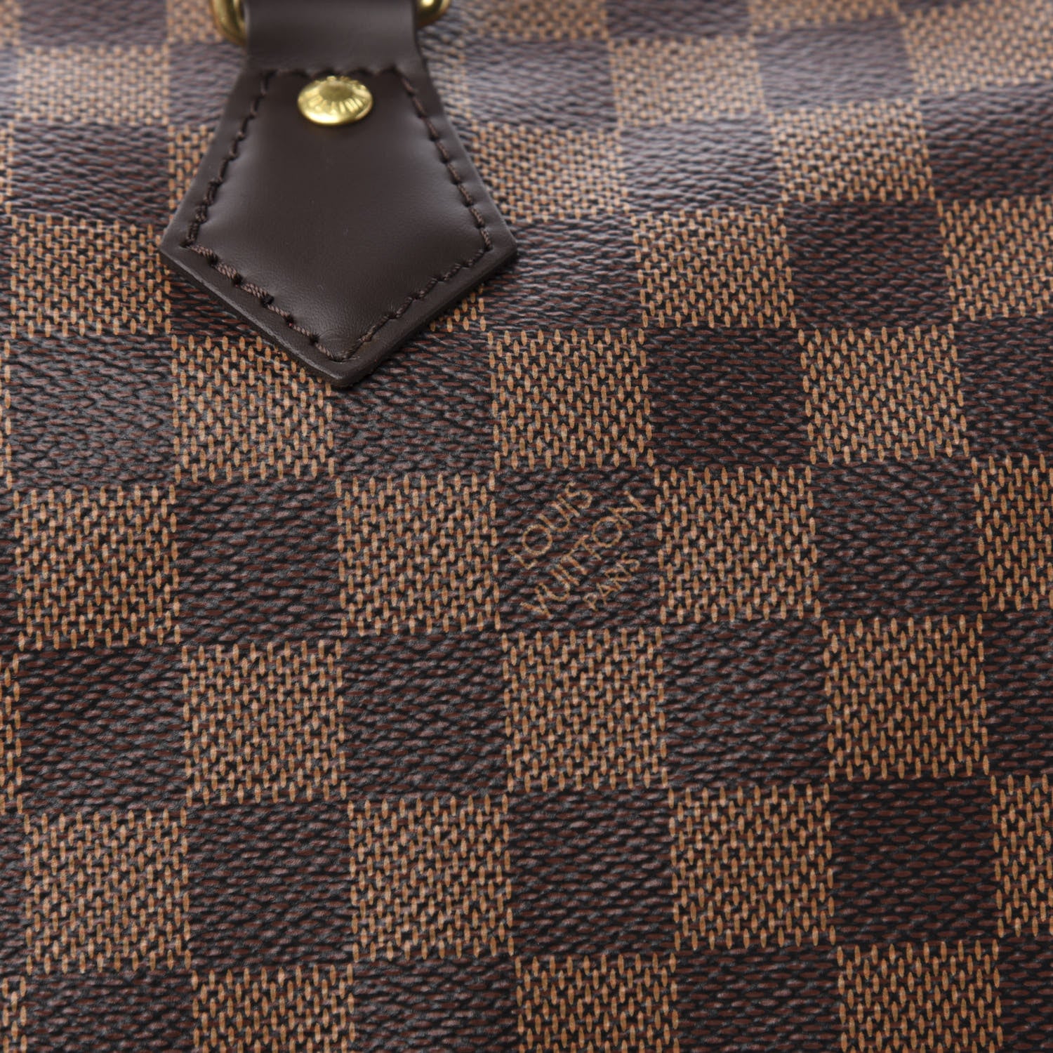 Louis Vuitton Damier Ebene Speedy Bandouliere 30 9 of 10