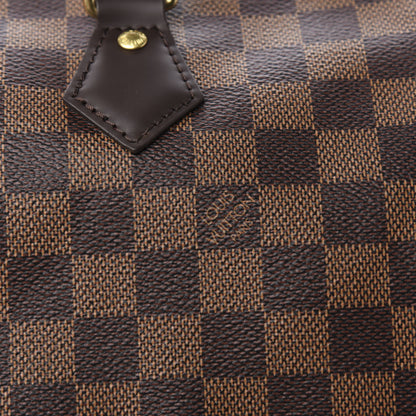 Louis Vuitton Damier Ebene Speedy Bandouliere 30 9 of 10