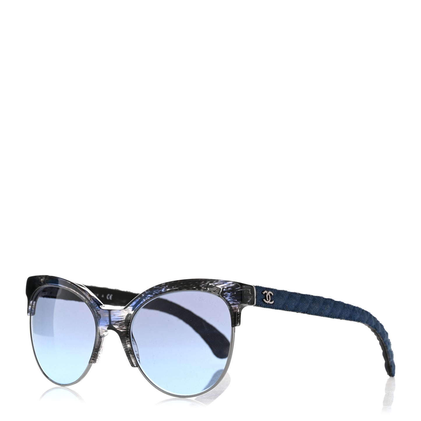 Acetate Denim CC Sunglasses 5432 Blue