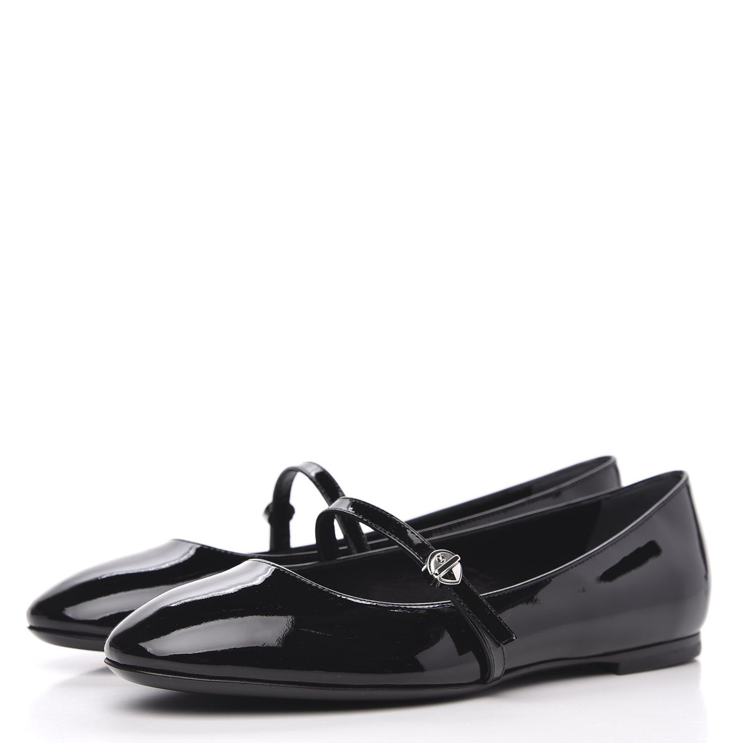 Patent Uniformes Ballet Flats 36 Black
