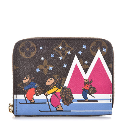 Louis Vuitton Monogram 2018 Christmas Animation Zippy Coin Purse 1 of 10