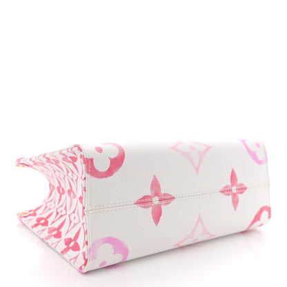 Louis Vuitton Monogram Giant By The Pool 2.0 Onthego PM Pink 4 of 9
