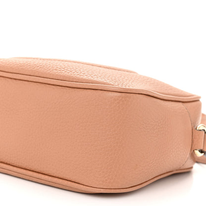 Gucci Pebbled Calfskin Small Soho Disco Bag Camelia 10 of 10