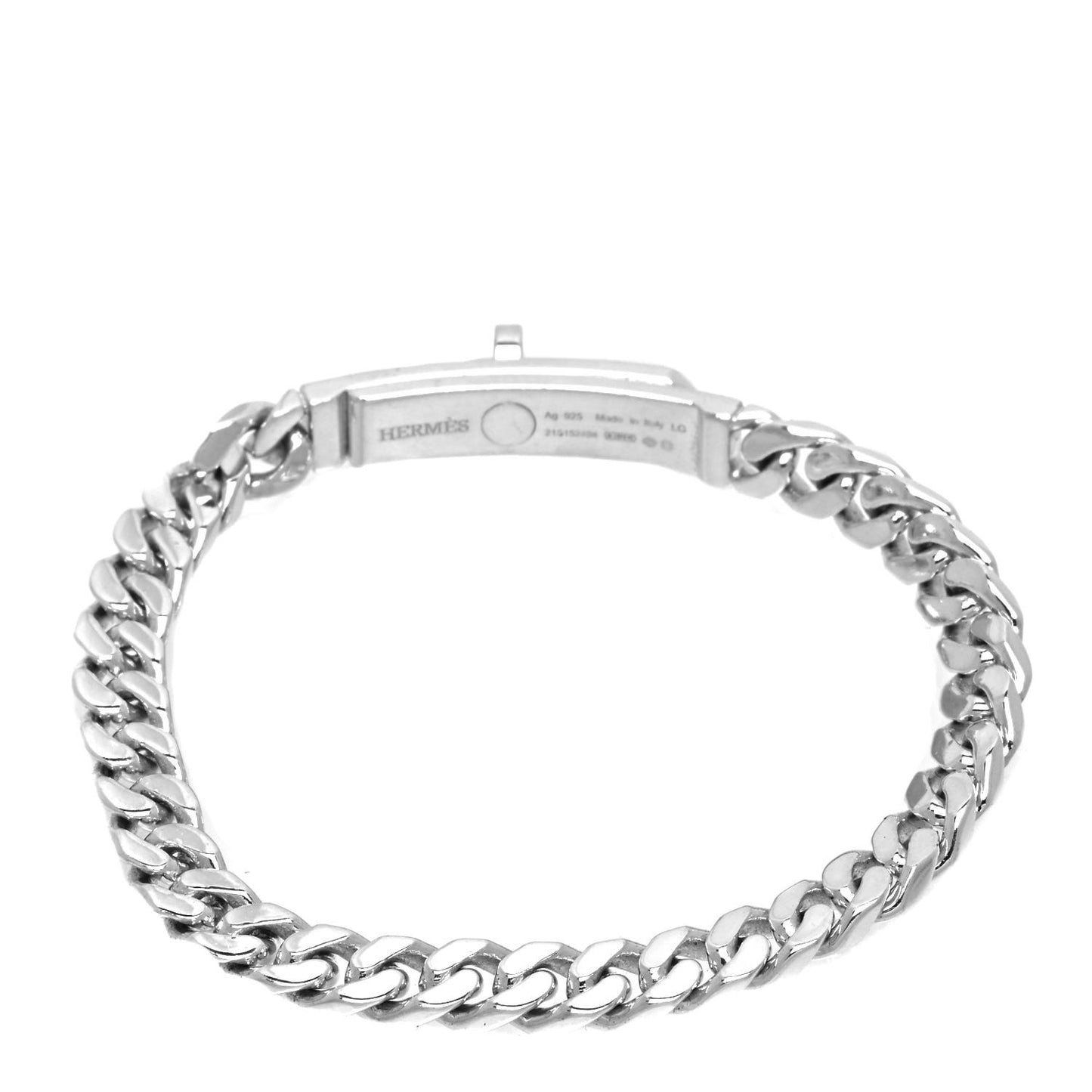 Sterling Silver TPM Kelly Gourmette Bracelet LG