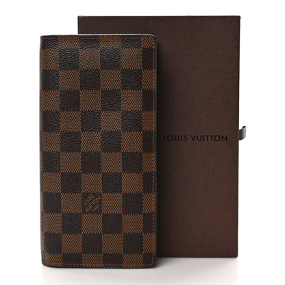 Louis Vuitton Damier Ebene Portefeuille Brazza Wallet 9 of 9