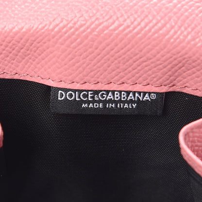 Dolce & Gabbana Dauphine Embellished Logo Wallet Pink 7 of 8