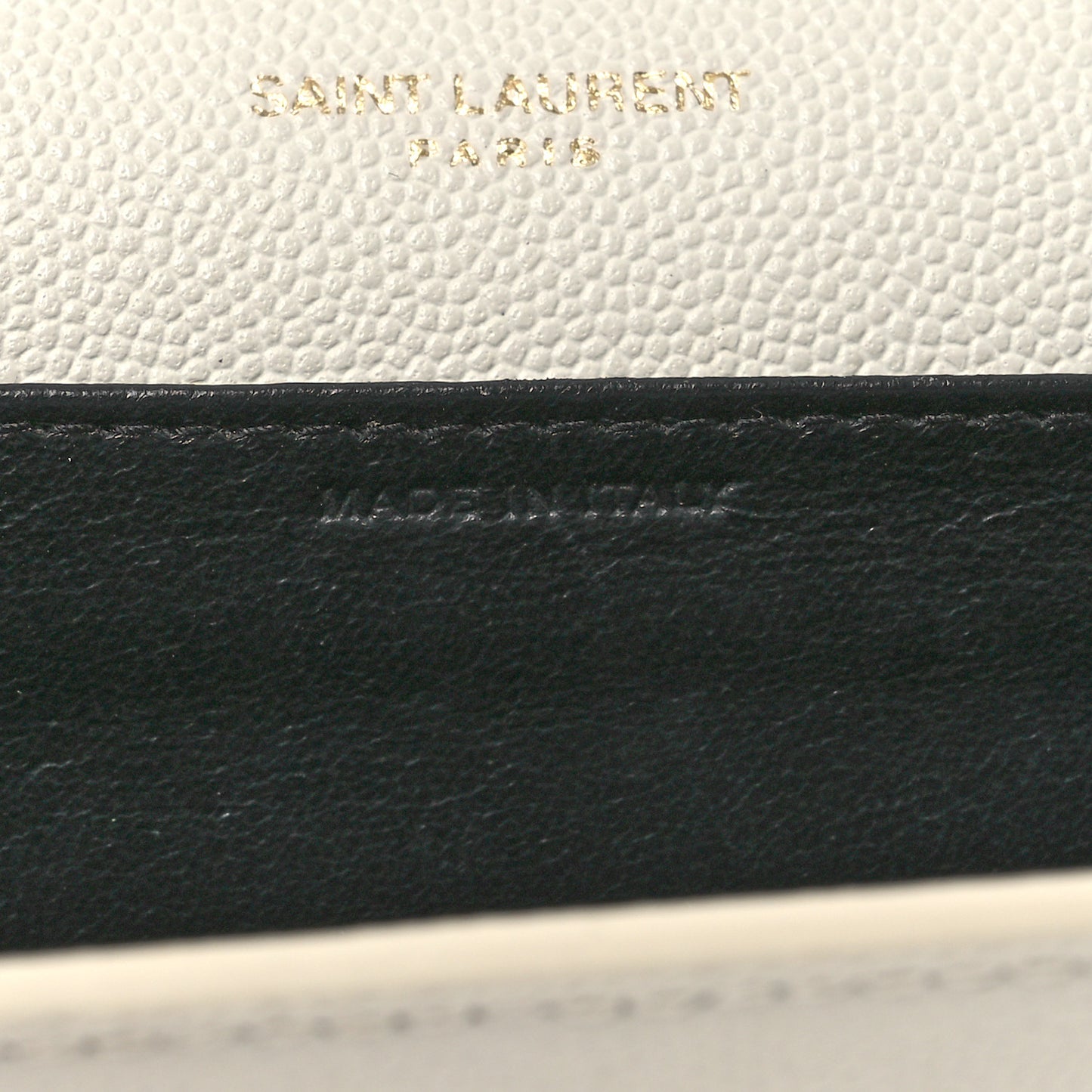 Grain De Poudre Monogram Uptown Chain Wallet Dark Latte