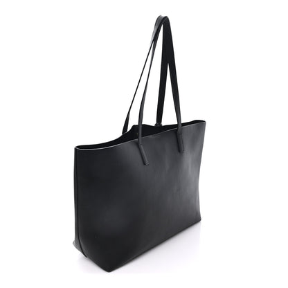 Saint Laurent Calfskin Large Shopping Tote Black 3 of 12