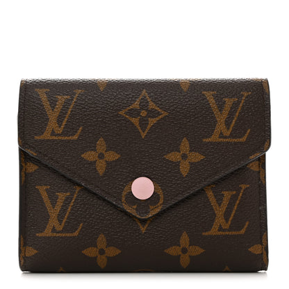Louis Vuitton Monogram Victorine Wallet Rose Ballerine 1 of 7